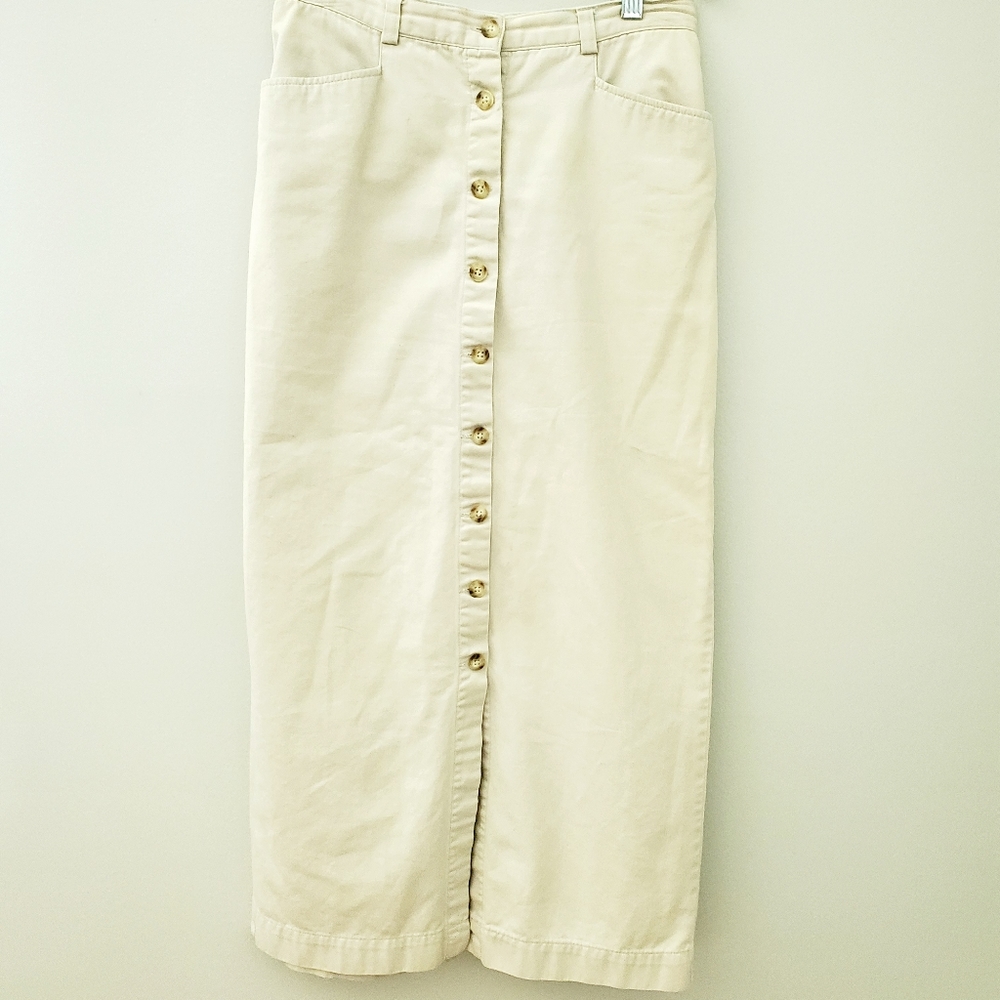 Gap Tan Maxi Skirt, Size 6